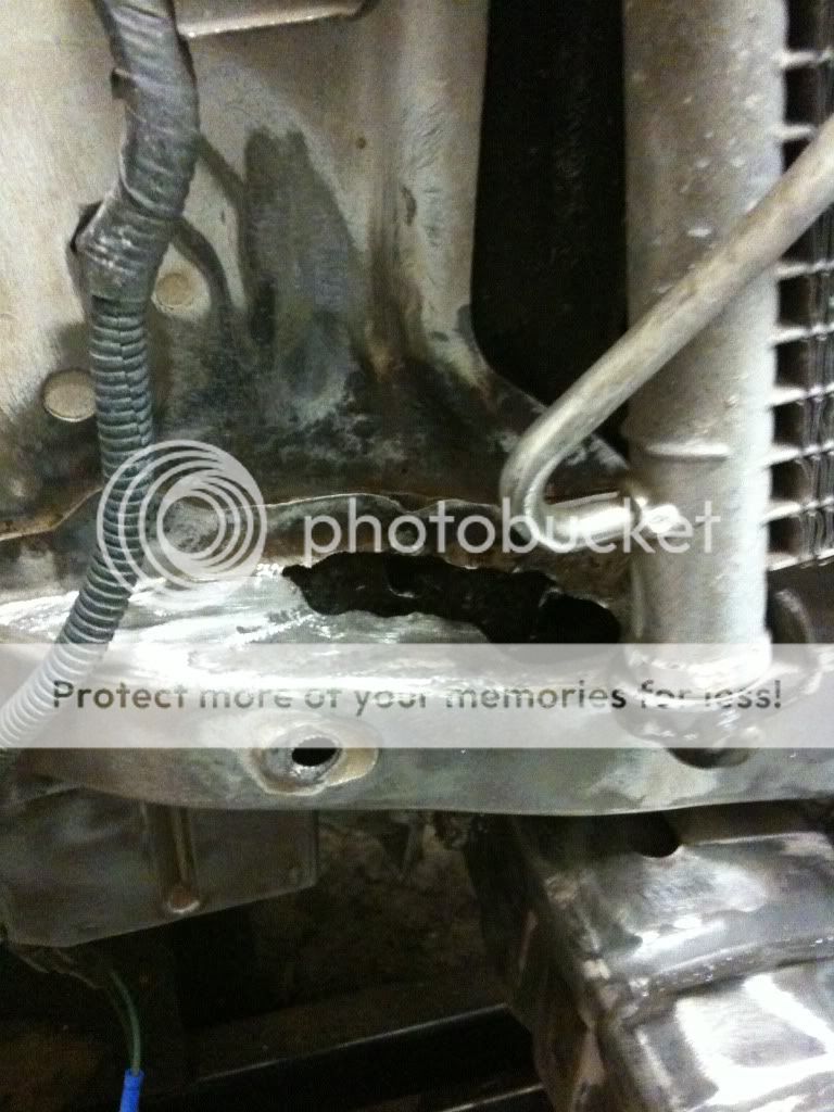 Rusted Radiator Support Nissan Frontier Forum